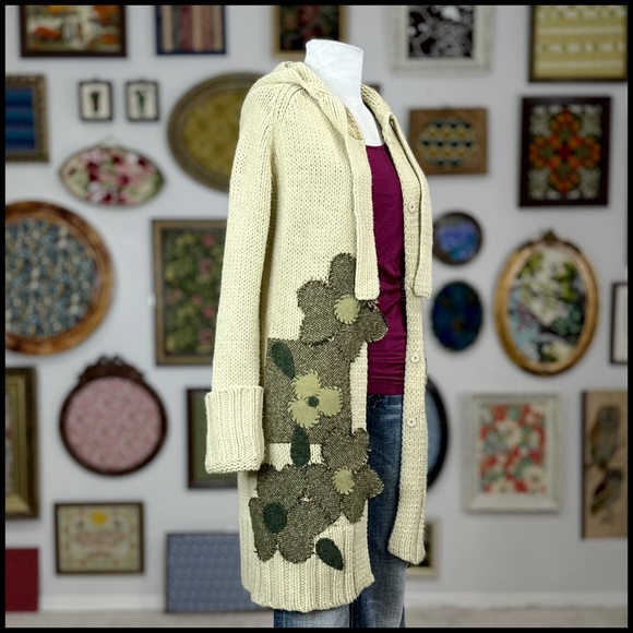 2004 Antho “Turning Leaves Sweater Coat” by Field Flower - Picture 4 of 15